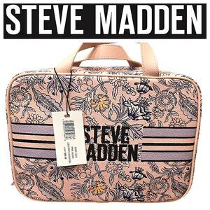 Steve Madden Logo Stripe Weekender- Pink Flower